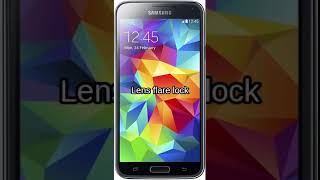 Samsung Galaxy S5 ui - Lens flare lock