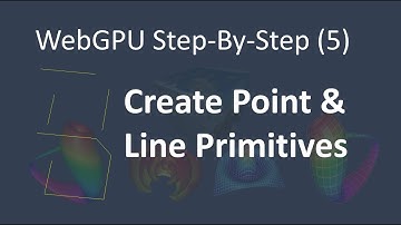 WebGPU (5): Create Point and Line Primitives