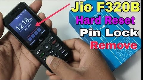 jio phone f320b hard reset | jio phone f320b ka lock kaise tode | how to hard reset f320b Withaut pc