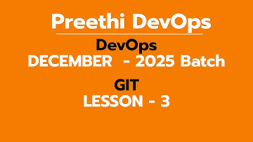 DAY 3 DEVOPS BATCH DECEMBER 2025  | GIT -  3