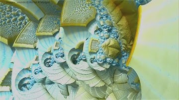 Escape from a Rotated Mandelbox