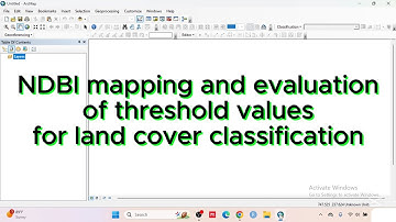 Land Cover Classification using NDBI & Threshold Analysis in ArcGIS | Step-by-Step Tutorial | Brainy