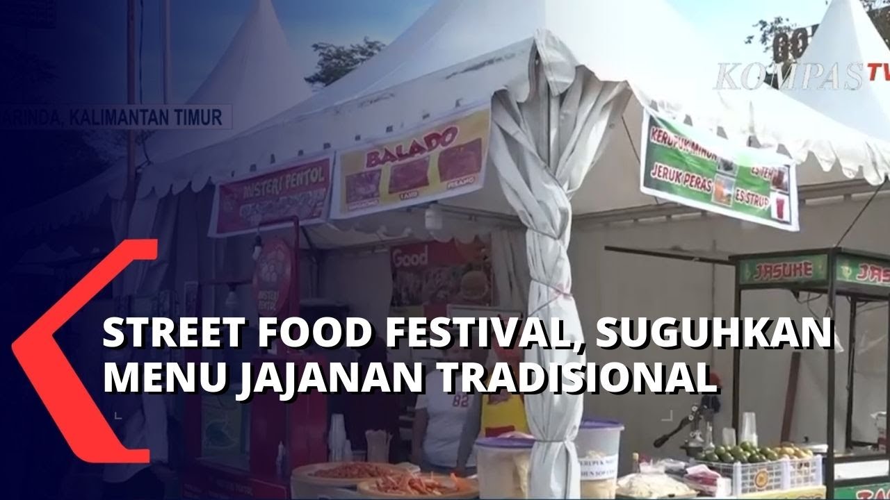 Pemkot Samarinda Gelar Street Food Festival, Suguhkan Berbagai Jajanan Tradisional