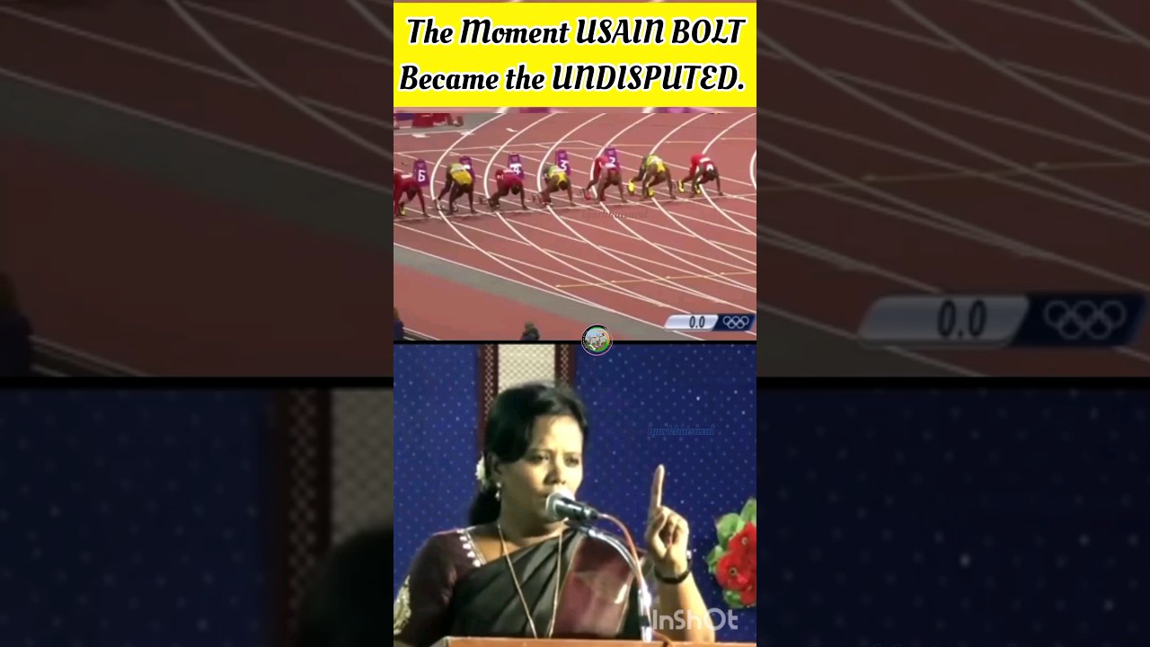 Best motivational speech about usain bold By Parveen Sultana 