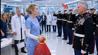 The ICU Nurse Nobody Noticed — Until Marines Stormed In and Saluted 'Staff Sergeant Ma'am'