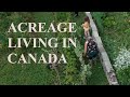 Family acreage living in canada 4k