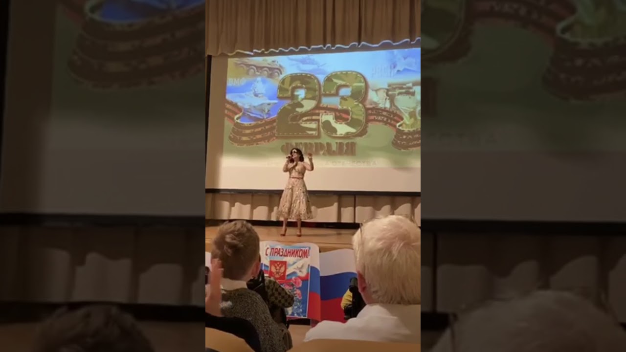 Диана Гурцкая -"Тальяночка". Праздничный концерт в пансионате для ветеранов труда 26.02.2020