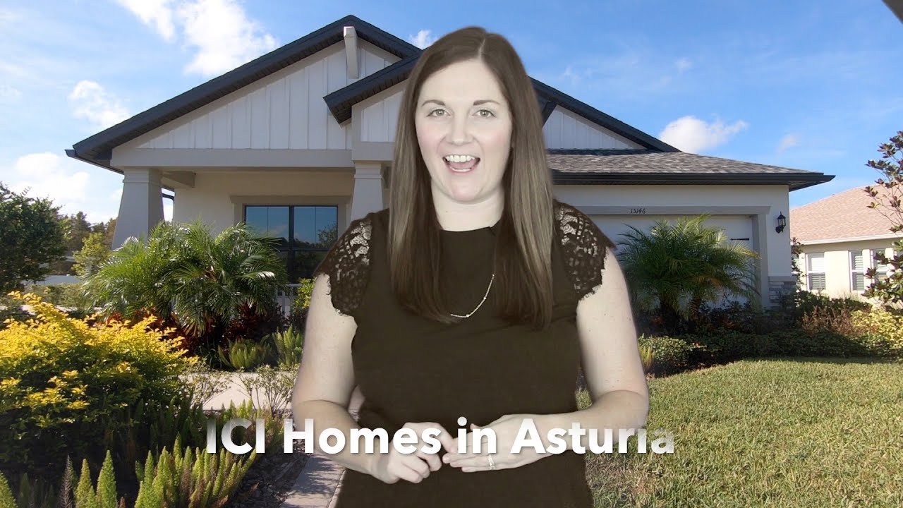 ICI Homes Model Home For Sale Asturia Serena Floor Plan YouTube