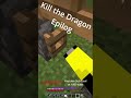 Kill the Dragon Short #210 #minecraft #overworld #building #happyghast #villager #boat