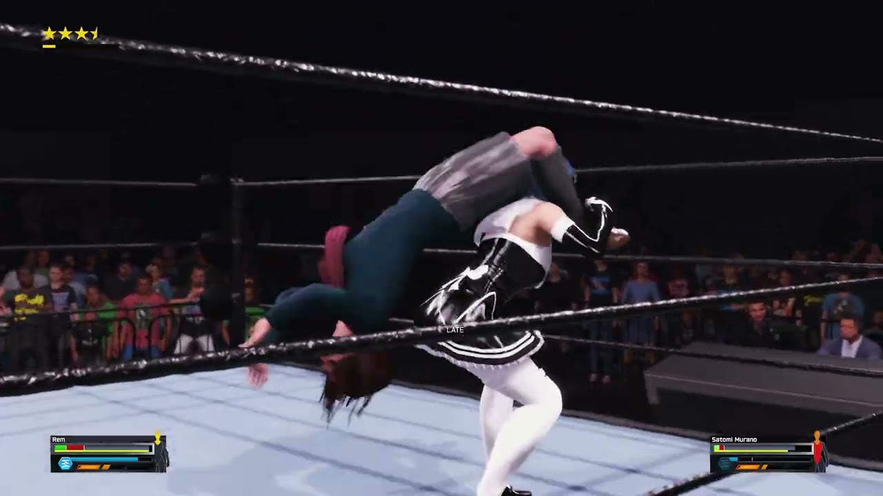 Rem VS Satomi Murano 3 | WWE 2K25 | ANIME |  Re:Zero VS Parasyte