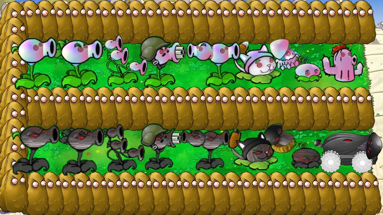 All Hypno Plants Vs All Doom Plants Vs Dr Zomboss Plants Vs Zombies ...