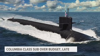 New report on Navy's new Columbia Class submarine