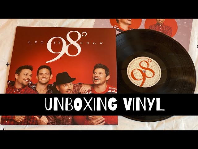 Vinyl Unboxing - 98 Degrees Let It Snow