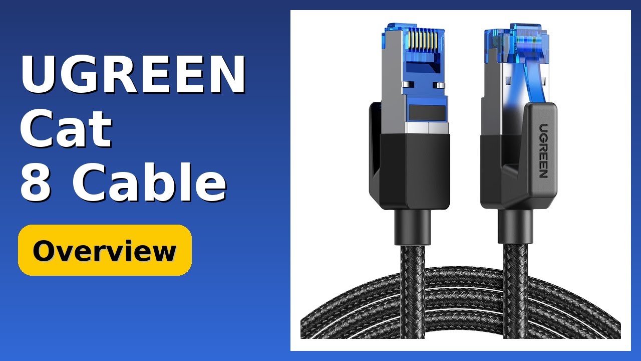 REVIEW (2025): UGREEN Cat 8 Cable. ESSENTIAL details.