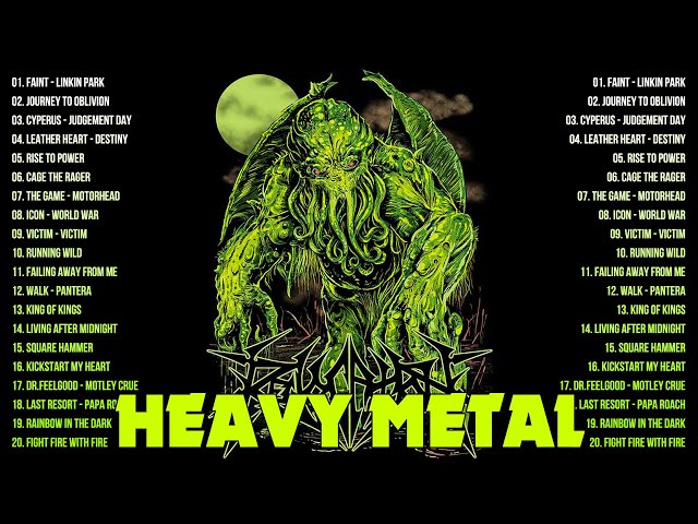 Heavy Metal Rock Hits 🟢 80s and 90s 2000s Heavy Metal  🟢Motley Crue, Billy Idol, Korn, Motorhead class=