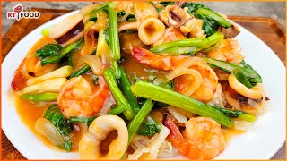 Bí Quyết làm SỐT XÀO HỦ TIẾU - Hủ Tiếu Tiều Độc Nhất Vô Nhị | Stir Fried Noodles | KT Food