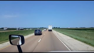 BigRigTravels LIVE! Edwardsville to Lincoln, Illinois I-270, I-55-Aug. 3, 2018