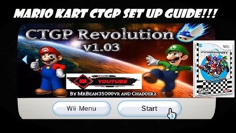 Mario Kart CTGP Set Up Guide for Wii / Wii U!!!