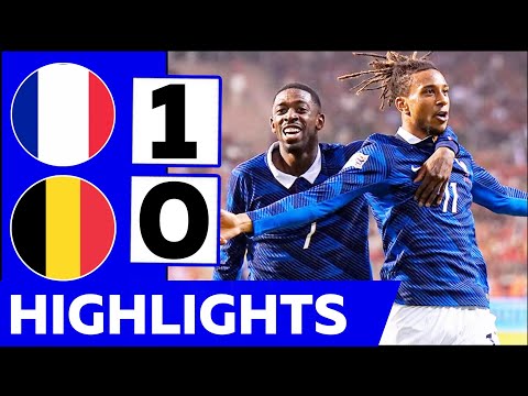 France vs Belgium (1-0) • OLISE Goal • UEFA Nations League Highlights