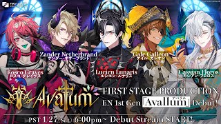 【TEASER】'Avallum' VTuber Debut (27-28 Jan) | Debut Program on 27-28 Jan | FIRST STAGE PRODUCTION EN