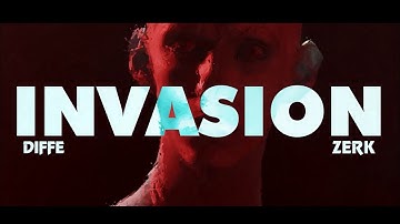 Zerk x DIFFE - INVASION [ Official Lyrics Video ]