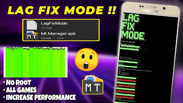 Enable Lag Fix Mode On Any Android | Increase Fps & Fix Lag All Game | Fix Overheat 🔥 | No Root