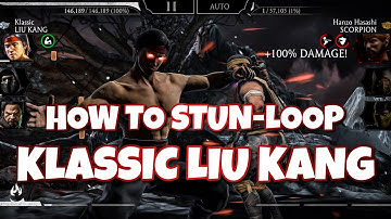 MK Mobile - Klassic Liu Sp2 Stun-Loop! Rare Gear Only! *Combo Guide*