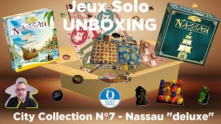 Unboxing - Nassau - City Collection N°7 "deluxe" | Queen Games | jeu de société screenshot 4