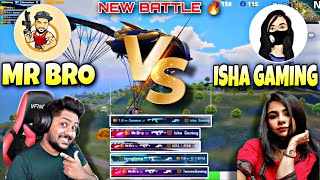 Mr bro Vs Isha Gaming || New Battle In Erangel Map || Pubg Mobile Sri Lanka || Bomta Gaming