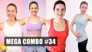 MEGACOMBO #34 🧡 STRENGTH AND CARDIO COMBO WITHOUT JUMPING