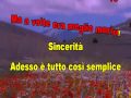 KARAOKE Sincerità Arisa