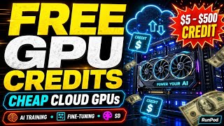 Get FREE GPU Credits for AI Training | RunPod Cloud GPU Promo $5–$500