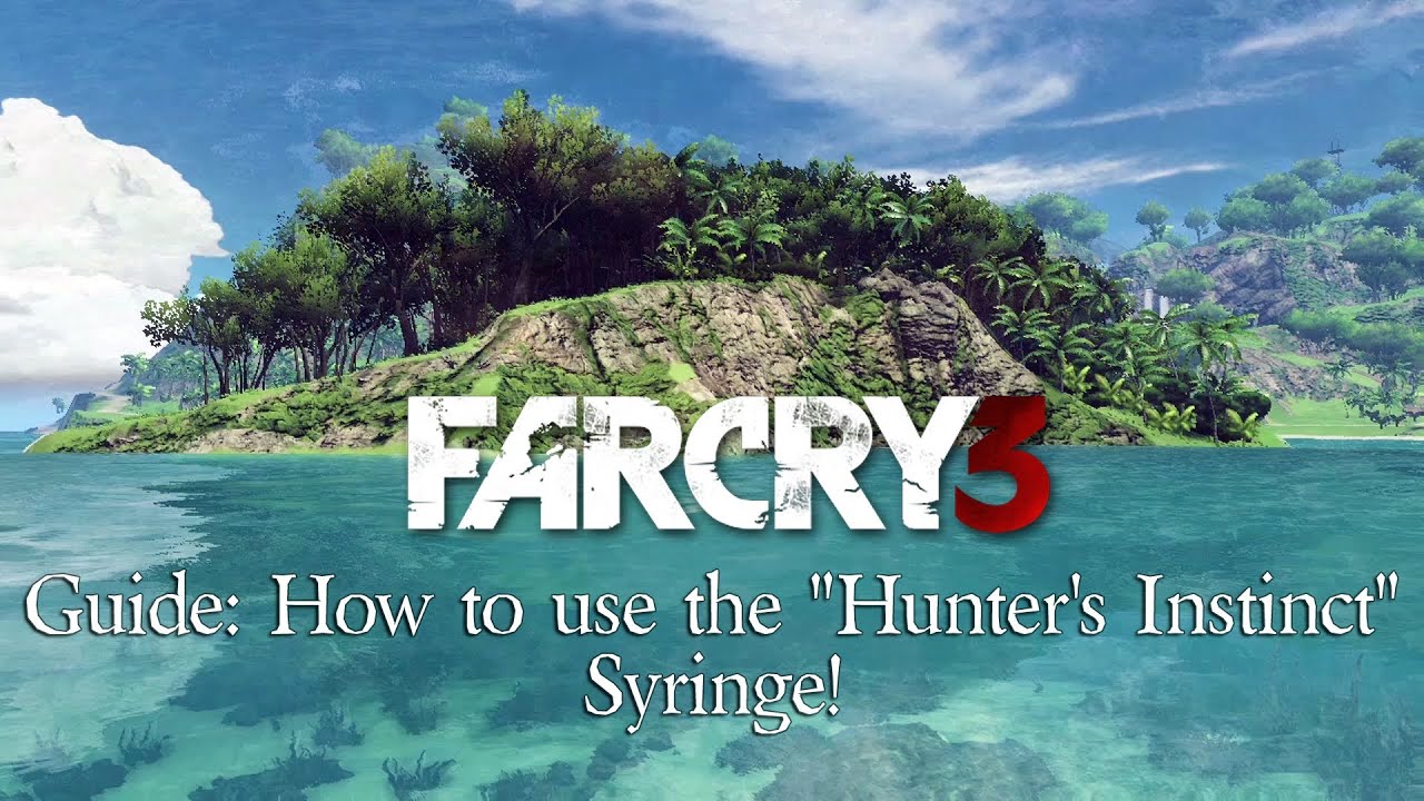 Far Cry 3 How To Use Syringes