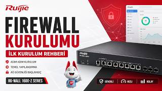 Ruijie RG-WALL 1600-Z Kurulumu | Firewall Eğitimi Serisi #6