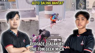 REDFACE VS GEEK MICA TDM FREESTYLE 1v1 BY ONE FUNMATCH | PUBG MOBILE