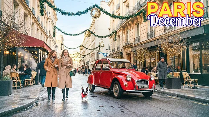 13 December 2025 – Paris Winter Walk 🔔 | December in Paris | 4K HDR Paris walk