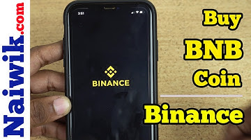 How to buy BNB crypto coin in Binance app