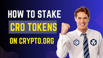 CRO HOLDERS - How to stake CRO on Crypto.org for crypto passive income - Crypto.com review