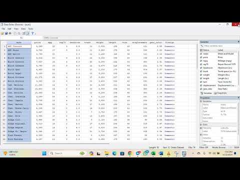 Introduction to stata