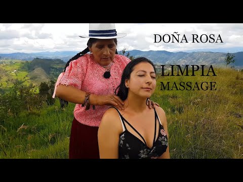 DOÑA ROSA, SPIRITUAL CLEANSING & MASSAGE, ASMR, CUENCA LIMPIA