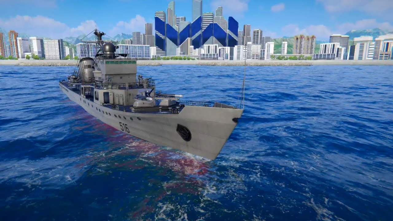 CN Type 053H JiuJiang, The Only One Ship That Have 7 Grenade Launcher In Tier 2, Modern Warships