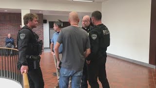 Man accused of shooting Evansville officer apologizes; asks to return to hospital