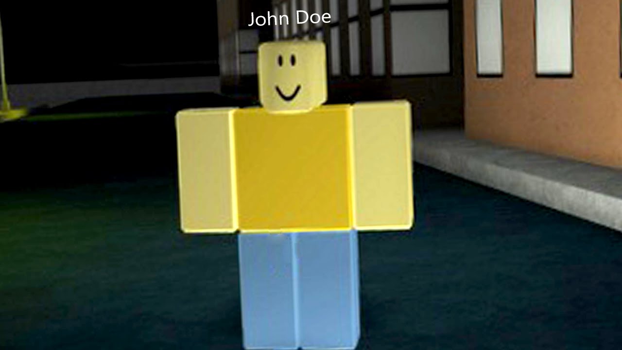 Is That Actually John Doe Roblox Youtube