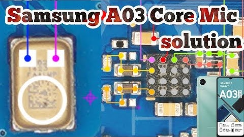 Samsung A03 Core Mic not working problem solved| A03 Core Mic ways| #thesoilboy