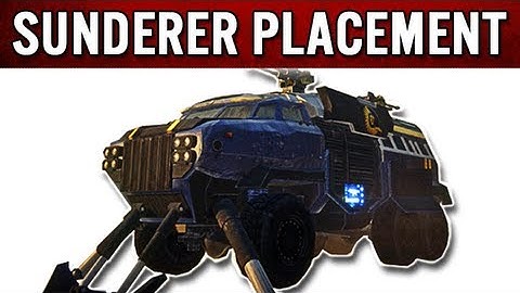 (OUTDATED) Sunderer Placement Guide (How to Deploy Your AMS Properly in PlanetSide 2)