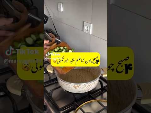 چون شاغلم و میخام خونه تکونی کنم دستور پخت اشپزی خونگی ولاگ غذا خونه 