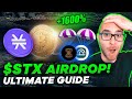 Ultimate guide to airdrop farming dapps on the stacks blockchain  get in super early