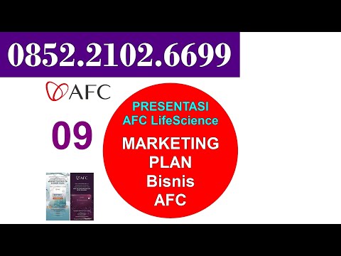 ♥️ Part.09 Marketing Plan - Penjelasan Lengkap Tentang AFC Life Science SOP100+ ( sop100 )