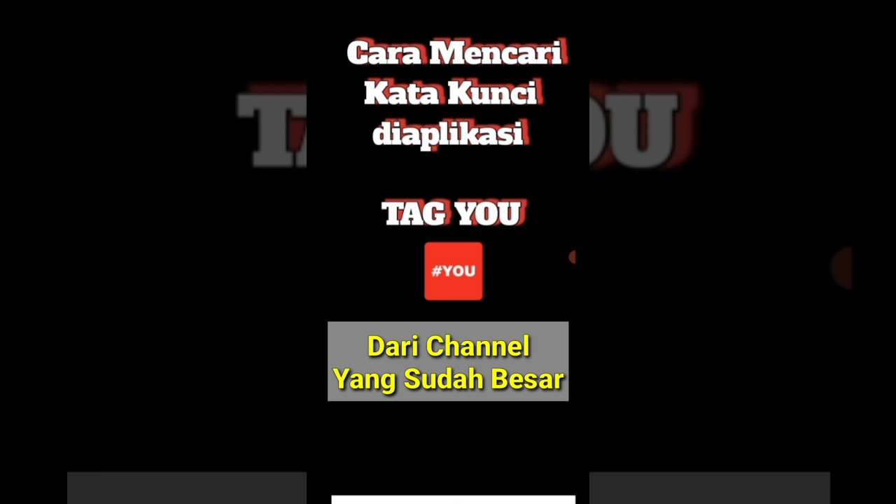 Cara Mencari Kata Kunci Video Youtube 