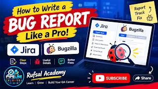 🐞 Manual to Automation Testing – Episode 3 | Bug Reporting for Beginners